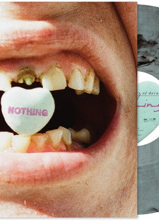 the album cover for Nothing - Short History Of Decay [Gray]