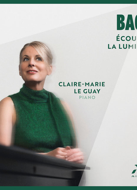 the album cover for Le Claire Guay -Marie - Bach: Ecouter La Lumiere
