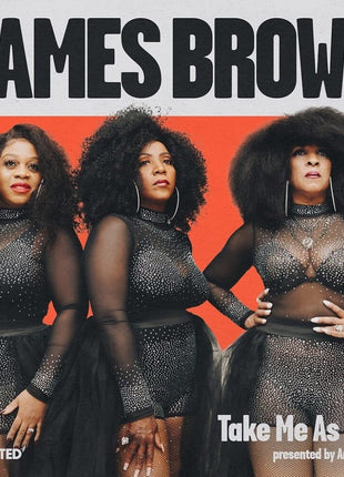 the album cover for Dames Brown - Take Me As I Am (Presented By Amp Fiddler)