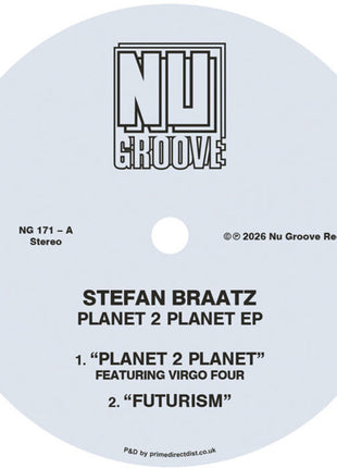 the album cover for Stefan Braatz - Planet 2 Planet (Ep)