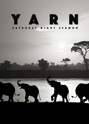 the album cover for Yarn - Saturday Night Sermon