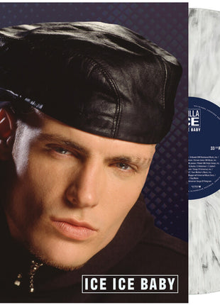 the album cover for Vanilla Ice - Ice Ice Baby [White Marble]