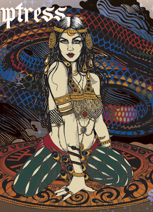 the album cover for Temptress - See