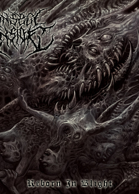 the album cover for Insect Inside - Reborn In Blight