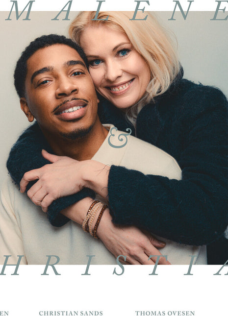the album cover for Malene Mortensen  / Sands,Christian - Malene & Christian