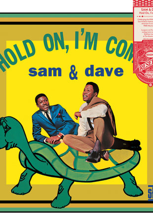 the album cover for Sam & Dave - Hold On I'm Comin' (Rhino Reserve)