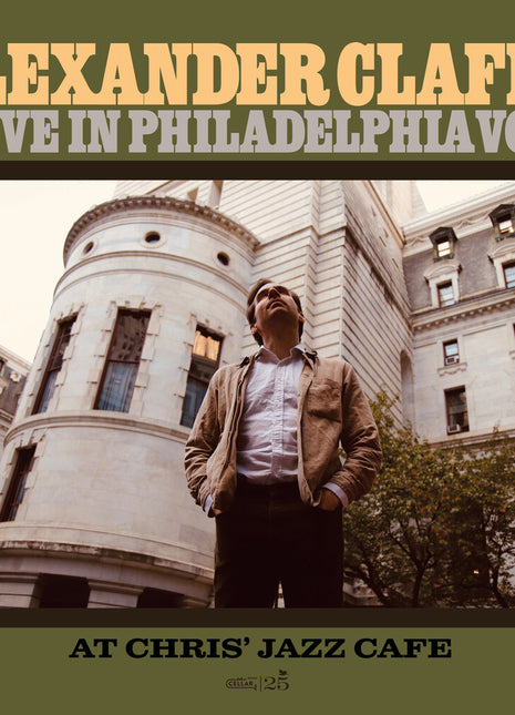 the album cover for Alexander Claffy - Alive In Philadelphia 1