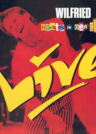 the album cover for Wilfried - Nachts In Der City: Live