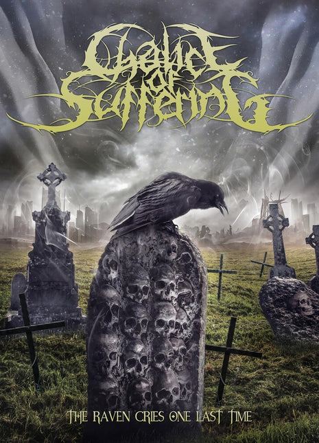 the album cover for Chalice of Suffering - Raven Cries One Last Time
