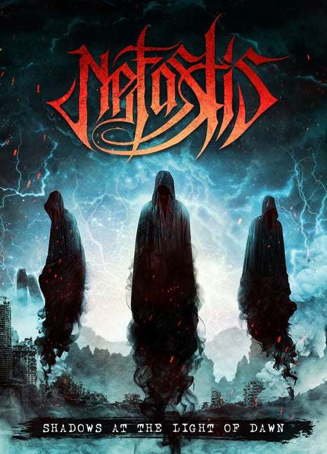 the album cover for Nefastis - Shadows At The Light Of Dawn