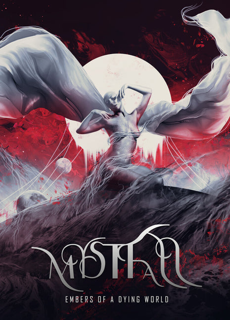 the album cover for Mystfall - Embers Of A Dying World