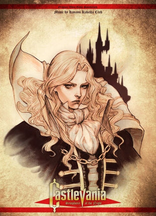 the album cover for Konami Kukeiha Club (Colv) - Castlevania - Symphony Of The Night - O.S.T.