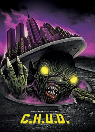 the album cover for Martin Cooper  / Hughes,David (Colv) (Grn) (Rmst) - C.H.U.D. - O.S.T. [Colored Vinyl] (Grn) [Remastered]