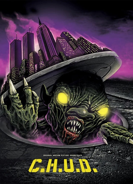 the album cover for Martin Cooper  / Hughes,David (Colv) (Grn) (Rmst) - C.H.U.D. - O.S.T. [Colored Vinyl] (Grn) [Remastered]