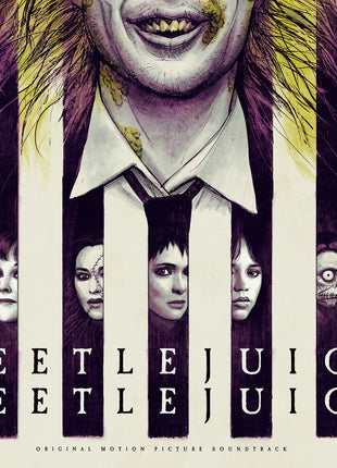 the album cover for Beetlejuice Beetlejuice - O.S.T. (Colv) (Grn) - Beetlejuice Beetlejuice - O.S.T. [Colored Vinyl] (Grn)