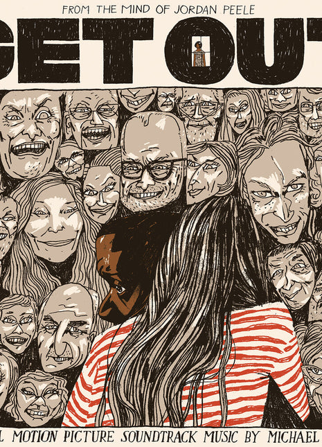 the album cover for Michael Abels  (Colv) (Smok) - Get Out - O.S.T. [Colored Vinyl] (Smok)