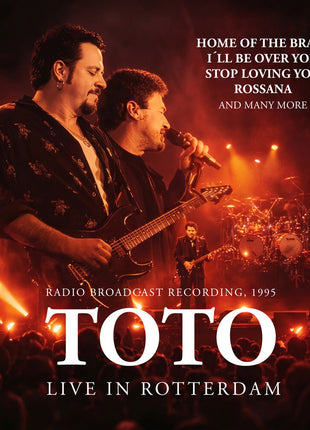the album cover for Toto - Live In Rotterdam