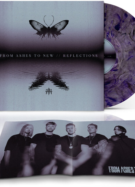 the album cover for From Ashes to New - Reflections [Indie Exclusive Urchin + Poster]