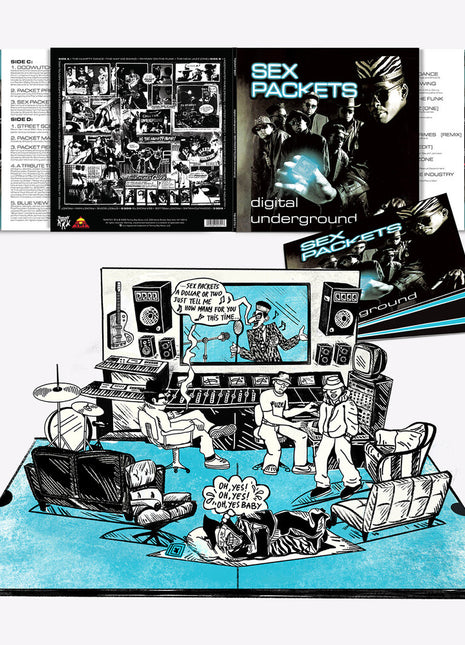 the album cover for Digital Underground - Sex Packets (35th Anniversary) - Pop-Up Version