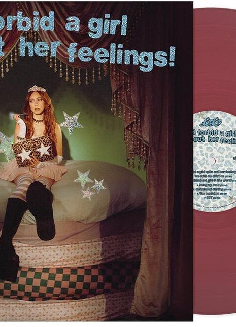 the album cover for LOLO - god forbid a girl spits out her feelings! [Fruit Punch]