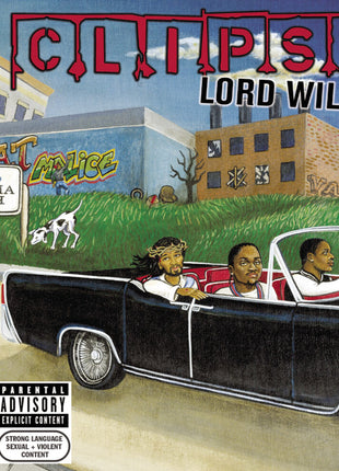 the album cover for Clipse - Lord Willin' [Silver]
