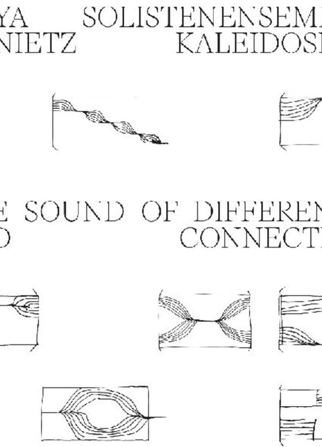 the album cover for Maya Dunietz  / Solistenensemble Kaleidoskop - Sound Of Difference And Connection