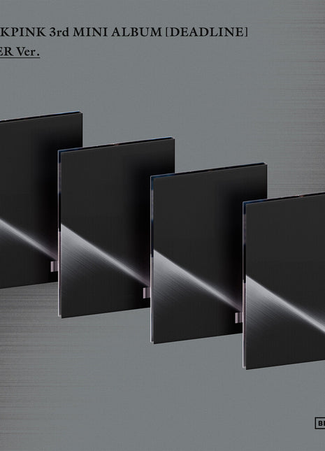 the album cover for BLACKPINK - 3rd Mini Album [Deadline] Silver Ver_jisoo [Digipak]