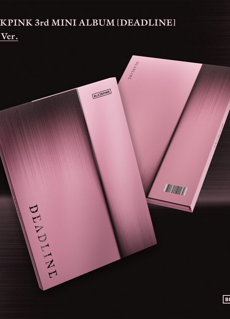 the album cover for BLACKPINK - BLACKPINK 3RD MINI ALBUM - DEADLINE [PINK VER.]