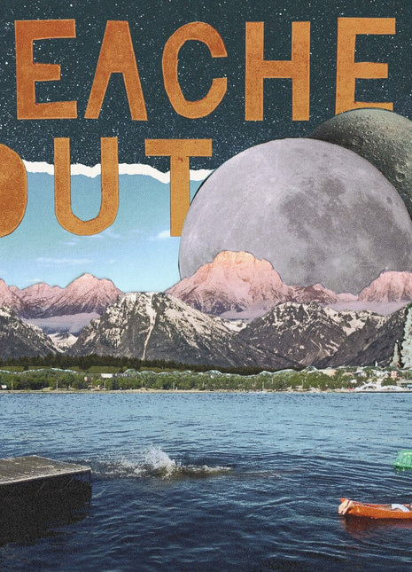the album cover for Beached Out - Average Weekends [Colored Vinyl] [Limited Edition]