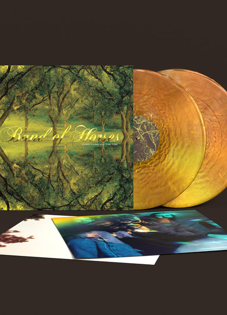 the album cover for Band Of Horses - Everything All The Time (20th Anniversary) [Colored Vinyl]