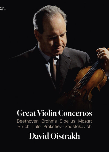 the album cover for David Oistrakh - Great Violin Concertos By Oistrakh