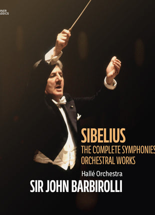 the album cover for Sir Barbirolli  John / Halle Orchestra - Sibelius: Complete Symphonies & Orchestral Works