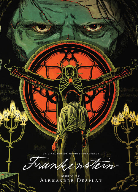the album cover for Alexandre Desplat - Frankenstein - O.S.T.