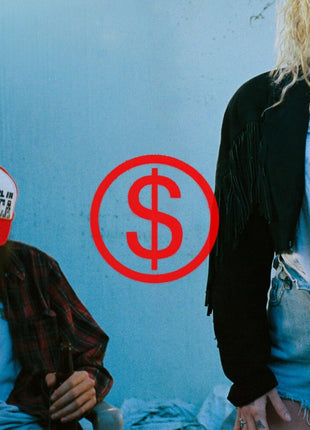 the album cover for Slayyyter - Wor$T Girl In America [Coke Bottle Clear]