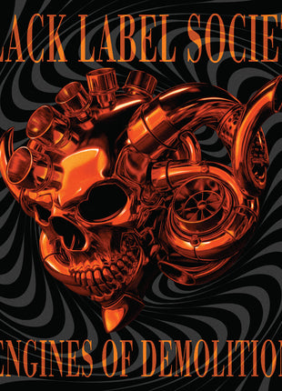 the album cover for Black Label Society - Engines Of Demolition