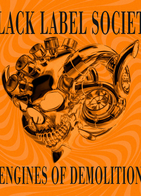 the album cover for Black Label Society - Engines Of Demolition