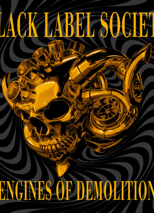 the album cover for Black Label Society - Engines Of Demolition