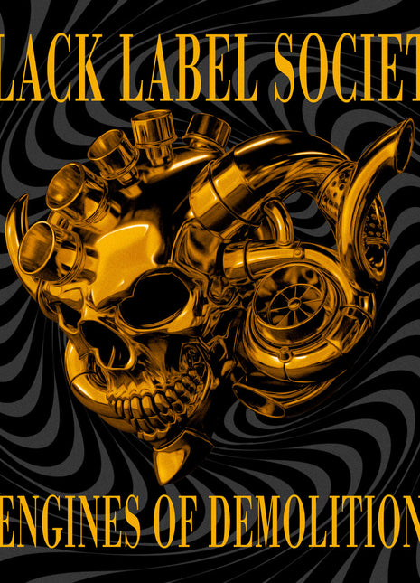 the album cover for Black Label Society - Engines Of Demolition