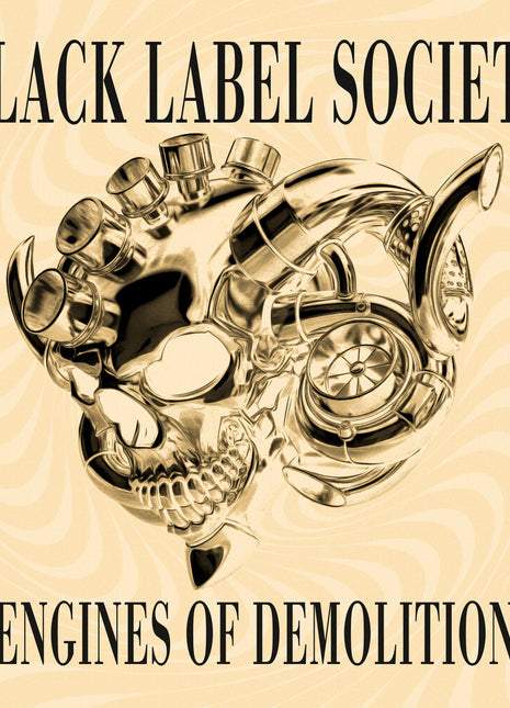 the album cover for Black Label Society - Engines Of Demolition