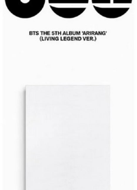 the album cover for BTS - BTS The 5th Album 'ARIRANG' [Living Legend Ver.]