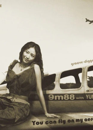 the album cover for 9m88 / Yuma Hara - You Can Fly On My Aeroplane