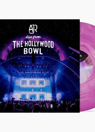the album cover for AJR - Live From The Hollywood Bowl [Translucent Galaxy Pink/White]