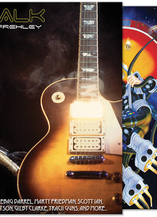 the album cover for Various Artists - Spacewalk - A Tribute to Ace Frehley [Red Marble]