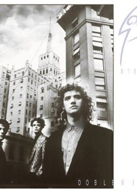 the album cover for Soda Stereo - Doble Vida [Clear Vinyl]