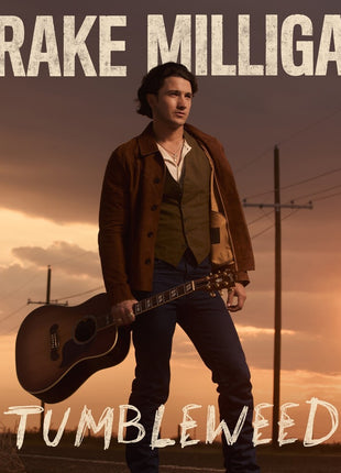 the album cover for Drake Milligan - Tumbleweed