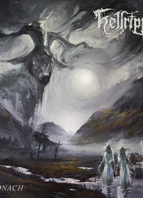 the album cover for Hellripper - Coronach