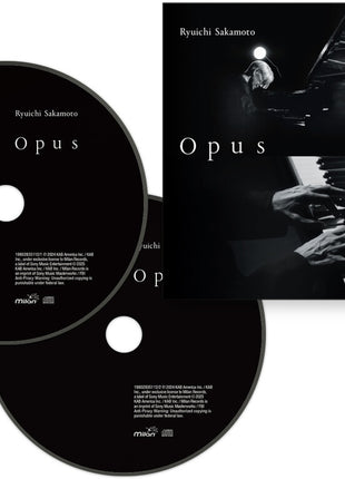 the album cover for Ryuichi Sakamoto - Opus [Digipak with Booklet]