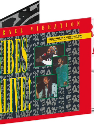 the album cover for Israel Vibration - Vibes Alive [Digipak]