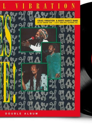 the album cover for Israel Vibration - Vibes Alive [Indie Exclusive]