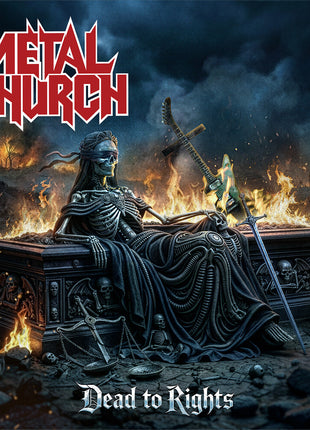 the album cover for Metal Church - Dead To Rights